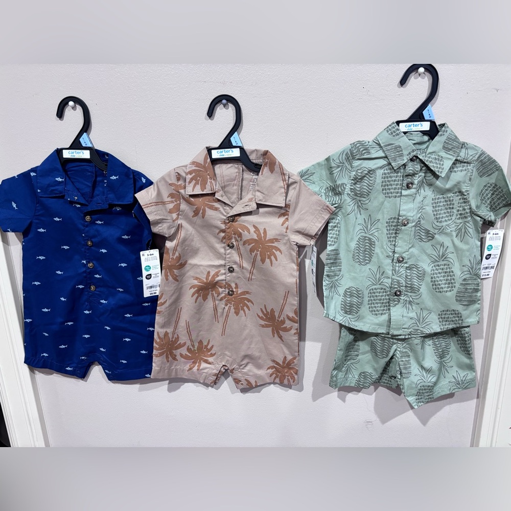 Carter bundle for baby boy size 3-6 months !